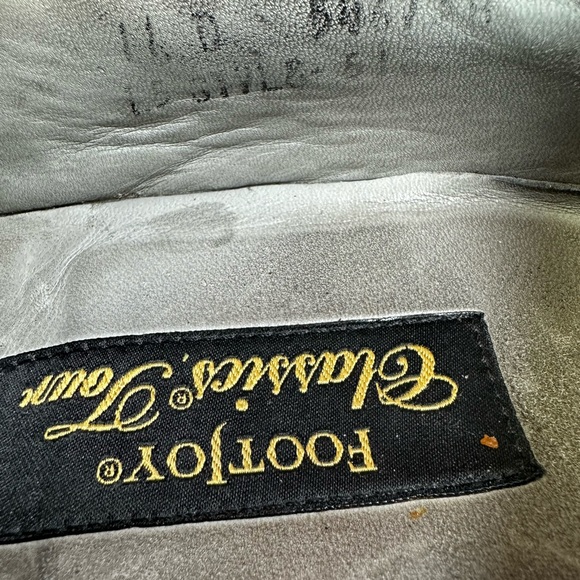 Footjoy Classics Tour 54673A pebbled leather and Croc Embossed Golf shoes 11D - Picture 12 of 15